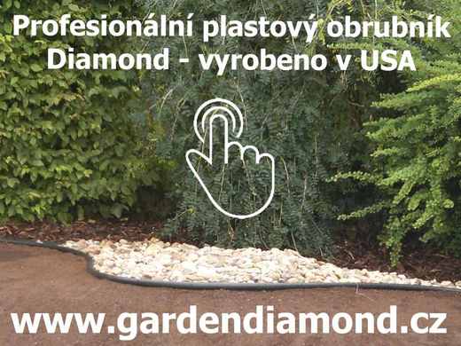 Profesionální plastový obrubník Garden Diamond