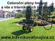 Trávníková hnojiva, celoroční plány hnojení